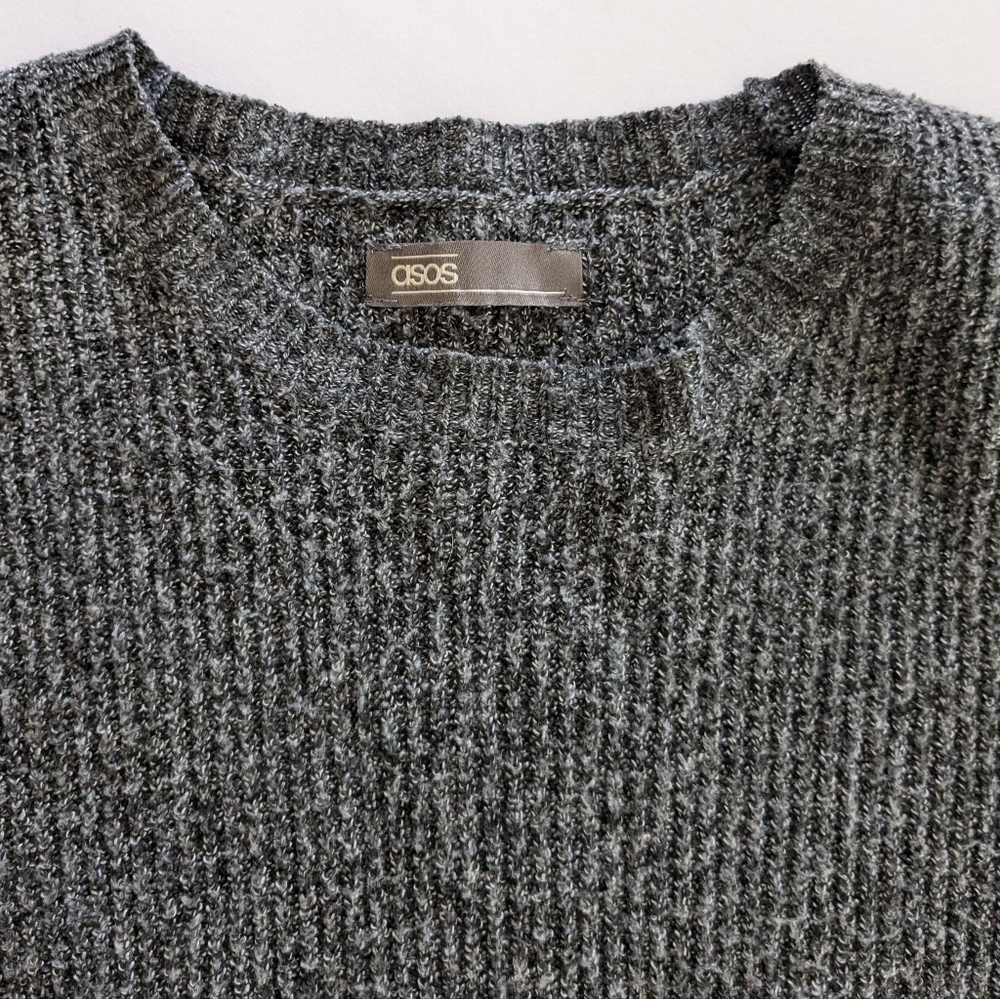 ASOS Ribbed Knit Tunic Sweater Size Medium - Picture 11 of 11